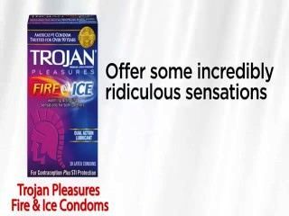 트로이 위탁, 화재 및 얼음, 민감한 윤활 콘돔 판매
